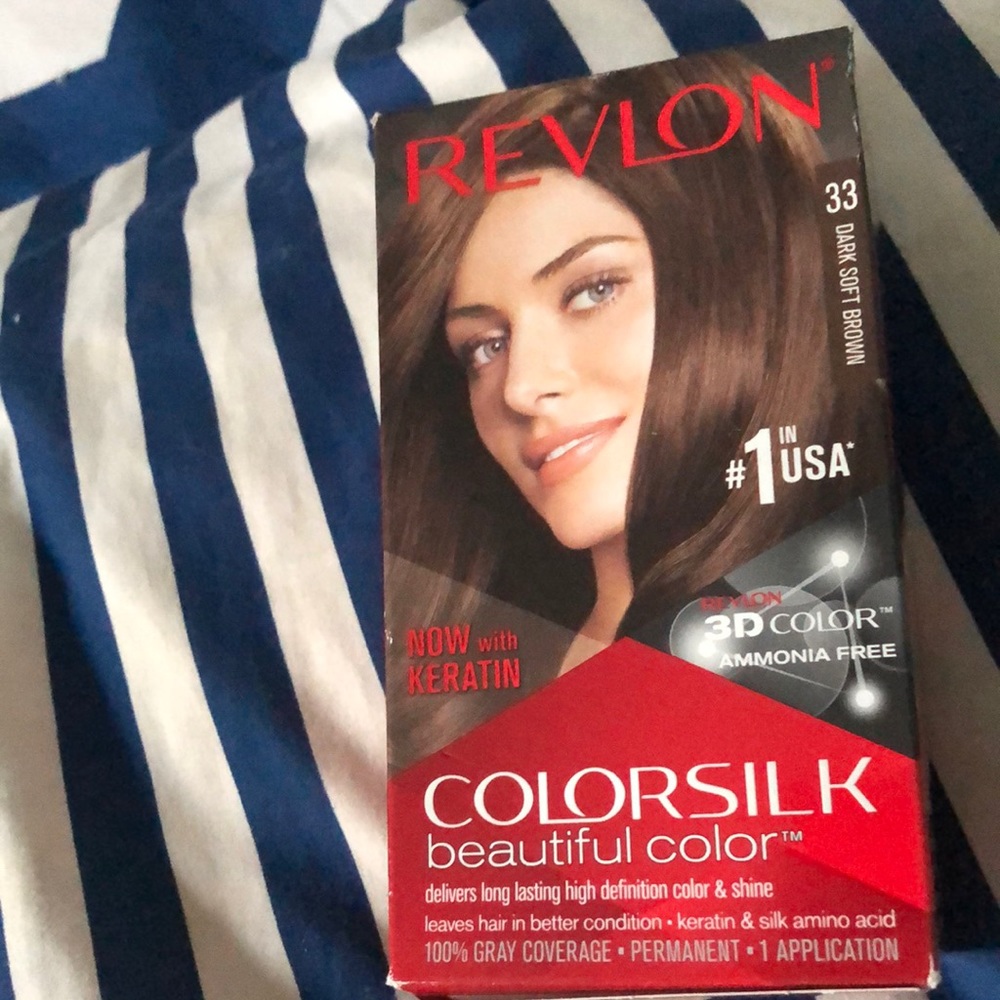Revlon Color silk dark soft brown beautiful Color